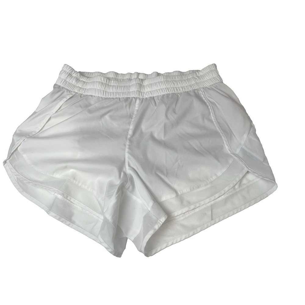 ATHLETA Mesh Racer Run Short 4" Size White Size Small Women's 291749
